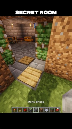 Secret Room Minecraft!! #minecraft #shorts