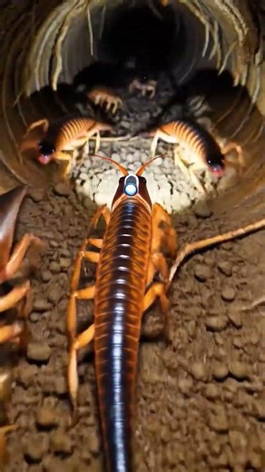 Camera on a GIANT Centipede