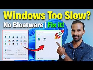 Debloat Windows 10 & 11 in Minutes — Speed Boost You’ll Notice!