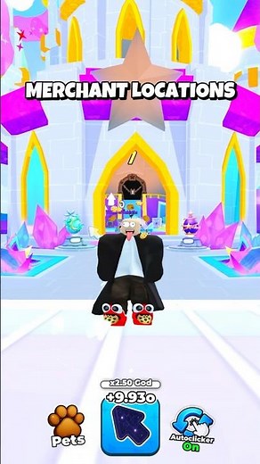 Gem & Space Merchant LOCATIONS (Tap Simulator)