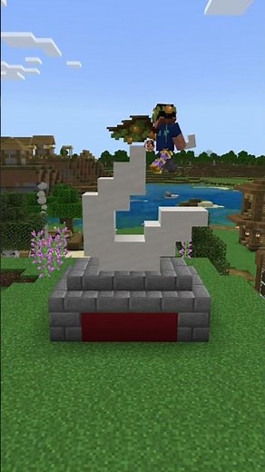 Simple Japanese Statue ¦Tutorial ¦ - Minecraft #minecraft #minecrafttimelapse #minecraftbuild