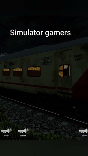 Train leaves with hard Honking sound #trainhonking #trainhorn #railwaystation #railtrack #trainsim