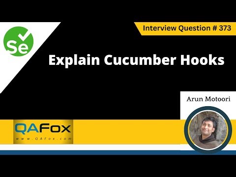 Explain Cucumber Hooks (Selenium Interview Question #373)