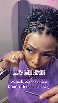 Let’s install this braided wig together—step by step! 💇🏾‍♀️✨#luvme #luvmehair #luvmeforyou #braided