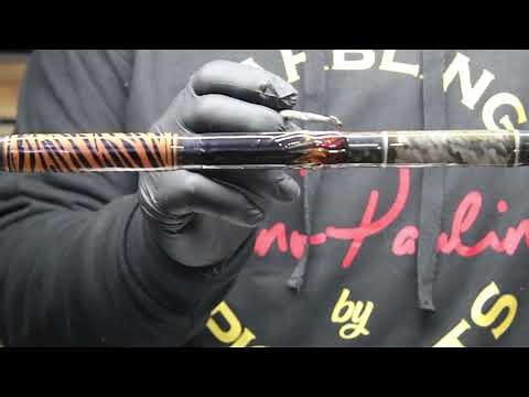 Flame Marbling Technique by Nuno Paulino - Custom Rod Building Tutorial