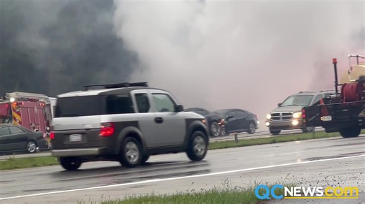 112K views · 643 reactions | WATCH: Vehicle fire causes heavy backups on I-485 in NW Charlotte. | Queen City News | Facebook