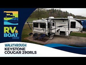 4 Season LUXURY and relaxation! | 2022 Keystone Cougar 290RLS Walkthrough