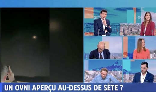 France: Bizarre light moves across sky in Hérault