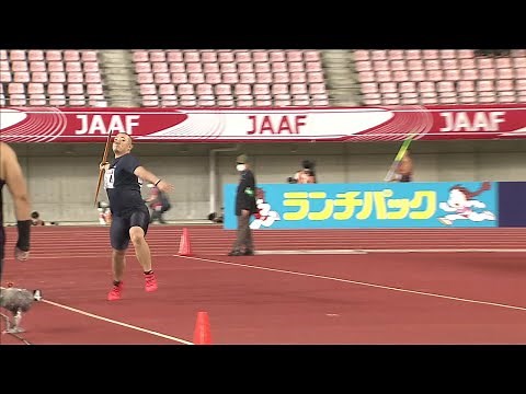 【第104回日本選手権】男子 やり投 決勝6位 ●増田 悠悟●