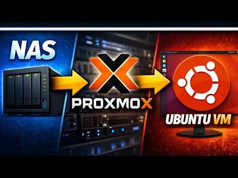 Mount a NAS (UNAS) in Proxmox & Pass It to a VM Like a Local Drive