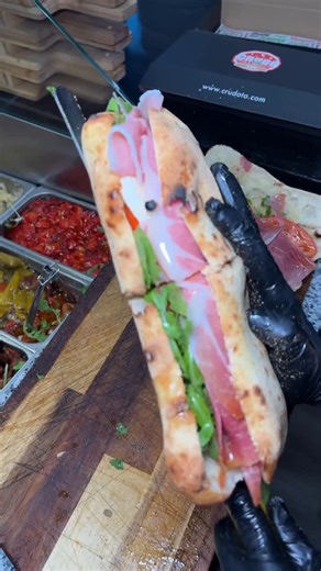 Crudo | Italian Restaurant | Crudo is 100% Italian!🇮🇹❤️ Order Online & skip the line at Crudoto.com Crudo Pizza & panouzzo 📍1451 Royal York rd, Toronto #pizza... | Instagram