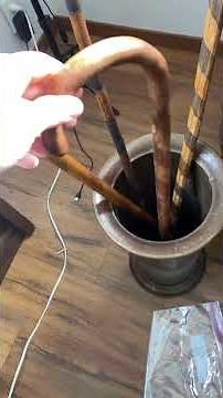 DIY Candy Cane Holiday Decor Made From Old, Wood Canes! #short