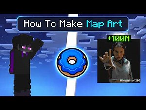 How To Make Map Art On The Donut SMP * TIPS AND TRICKS *