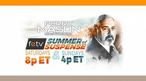 The Perry Mason Movies convene a Summer of Suspense on FETV! When his loyal secretary Della Street is accused of murder, Perry Mason steps down from the bench to defend her. ⚖️ Every weekend this summer, tune in for a #PerryMason movie Saturdays at 8p ET and Sundays at 4p ET on FETV! | FETV