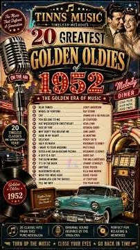 20 Greatest Golden Oldies of 1952 🎙️ Timeless 1950s Songs & Classic Hits