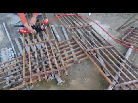 Pull out Test to check re bar strength Hilti #civil #construction #building #structure #raft #design