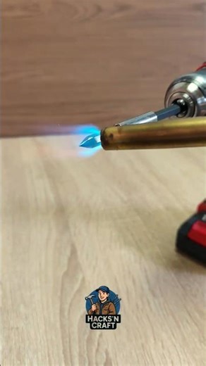 🔥DIY Center Punch From a Screw Bit💡#DIY #ToolHack