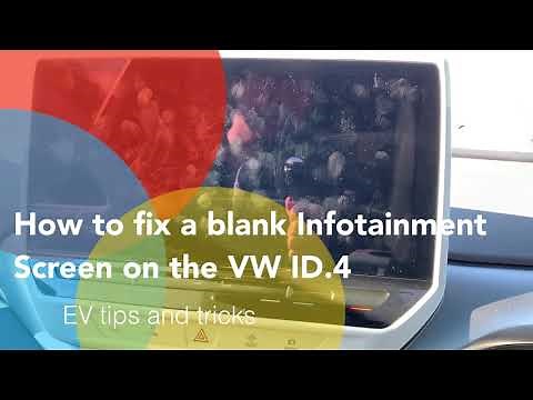 How to fix a Blank Infotainment Screen on the VW ID.4