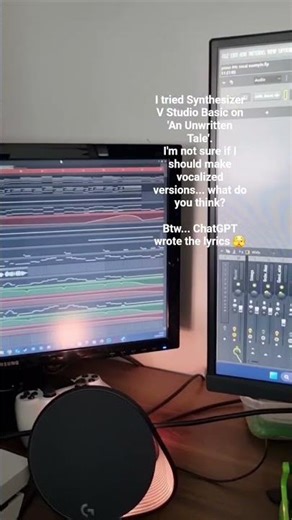 I tried Synthesizer V Studio Basic #shorts #epicmusic #fantasymusic #fantasyartist #vocals