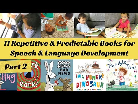 11 Repetitive & Predictable Books for Speech & Language Development: Part 2