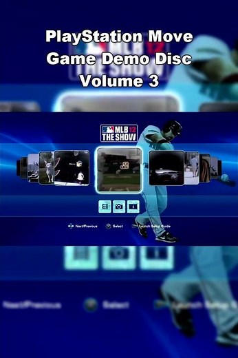 PS Move Game Demo Disc Volume 2 & 3 | Menú Principal
