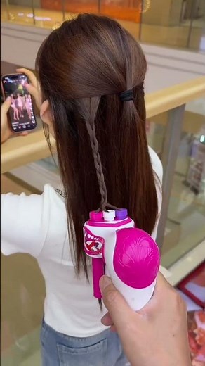 ✨💇 Automatic Hair Braiding Machine – Perfect Braids in Seconds! #shorts