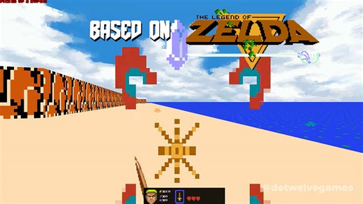 'The Legend of DOOM' Lets You Play as Doom Guy with Link's Weapons and Items