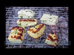 Homemade Halloumi from cow milk - simple & tasty