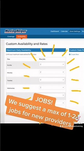 Check your Maximum Daily Availability