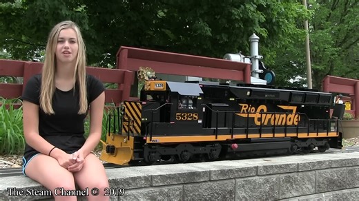 小姐姐继续为您讲解(下集)1.6 英寸比例 SD45 Rio Grande 柴油机车