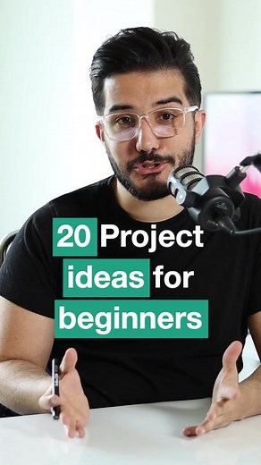 20 Project ideas for beginners!! #selfmadecoders #100daysofcode #project #projectidea #beginners