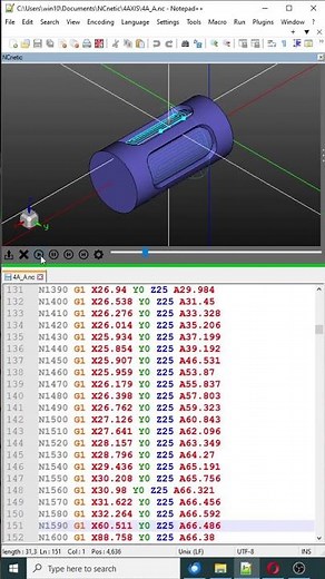 NCneticNpp Pro - 4 axis gcode