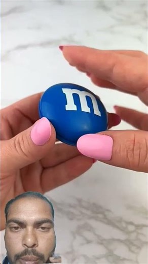 M&M Milk Chocolate ASMR Unboxing 🍫✨ | Gems Candy Sounds 🤤 #Shorts #ASMR