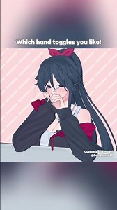 Look at her hand! #Vtuber #animation #Live2d