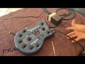 Pedaleira Behringer V Amp 2 liga mas não sai som. RESOLVIDO!