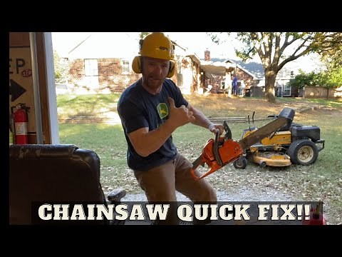 Mechanic In A Bottle: Husqvarna 440 Chainsaw Won’t Idle