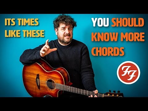 How To Play - Times Like These - Foo Fighters - Guitar Lesson - Acoustic Guitar Version