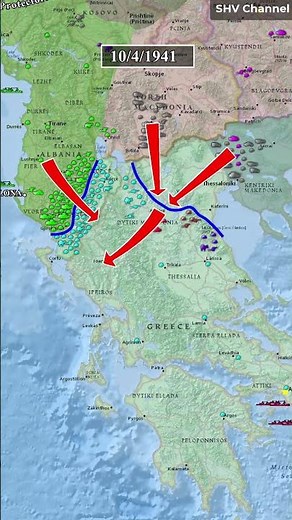 (Part 2) Greco-Italian War And The Invasion Of Yugoslavia (28 Oct 1940 - 18 April 1941), WW2