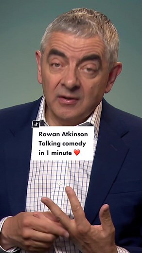 The way Rowan Atkinson talks about comedy is so fascinating 🥰 #rowanatkinson #manvsbee #mrbeancomedy #blackaddergoesforth #britishcomedyclassics #fyp