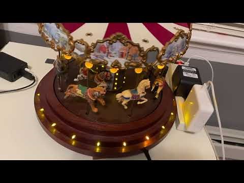 Mr Christmas 75th Anniversary Carousel Review With All 40 Songs