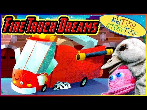 Fire Truck Dreams ~ Kids YouTube Bedtime Story