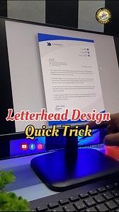 698K views · 3.6K reactions |  Letterhead Design in MS Word  | Office Letterpad Kaise Banaye | Step-by-Step Tutorial in Hindi #reels #letters #msword #computer #pc #tutorial #lettering #viralreelschallenge | Aniket Kumar | Facebook