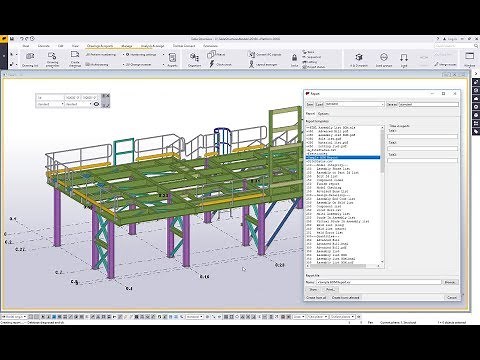 Introduction to the Template Editor in Tekla Structures