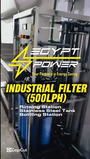 19K views · 44 reactions | Another milestone of excellence  Industrial water filtration system, bottling & rinsing station, and stainless-steel tank — fully installed in South C. At Egypt Power, quality isn’t just a promise, it’s our standard ⚙️⚡️ #EgyptPower #WaterFiltration #IndustrialSolutions #QualityYouCanTrust #CleanWaterExperts | Egypt Power | Facebook