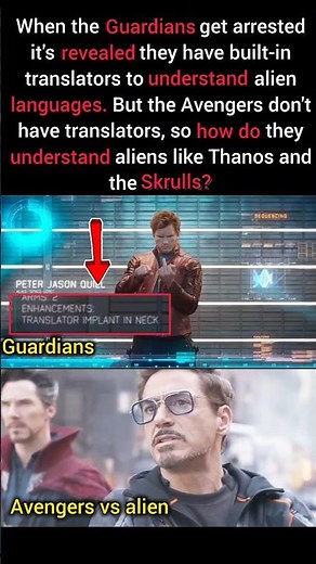 How Can The Avengers Understand Alien Languages? #shorts