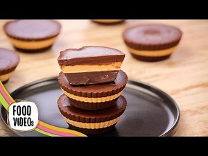 Σοκολατάκια με φυστικοβούτυρο | FOOD VIDEOs