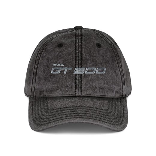 Mustang GT500 Hat, Embroidered Vintage Cap - Etsy
