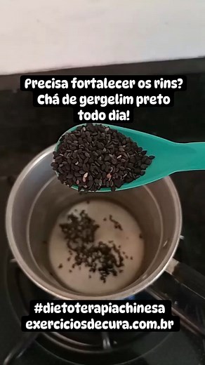 22 reactions · 3 comments | Os benefícios do chá de gergelim preto...