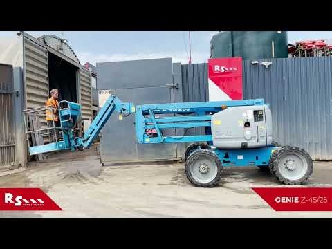 GENIE Z-45/25 - 16M CHERRY PICKER - RS MACHINERY HIRE AND SALE