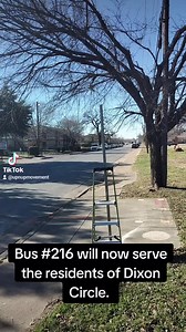 Bus #216 will now serve the residents of Dixon Circle. #StayOnTheUpnUp #DART #DixonCircle #Dallas | Unified People Unified Purpose